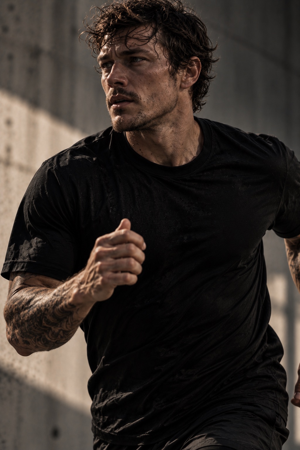 TKNQ athlete running